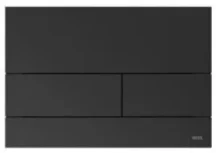 Tece Square Dual Flush, Metal, Matt Black product image - Image 1