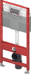 Tece Professional Wc Cistern Frame, Front Actuation H1120