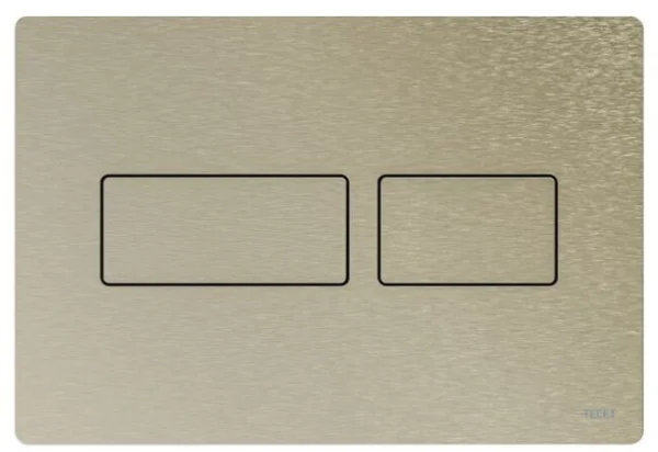 Tecesolid Toilet Flush Plate, Brushed Warm Nickel (anti-fingerprint)