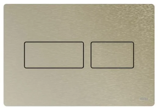 Tece Solid Dual Flush, Brushed Nickel New product image - Image 1