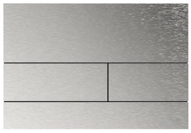 Tece Square Dual Flush, Metal, St/steel (anti Fingerprint)