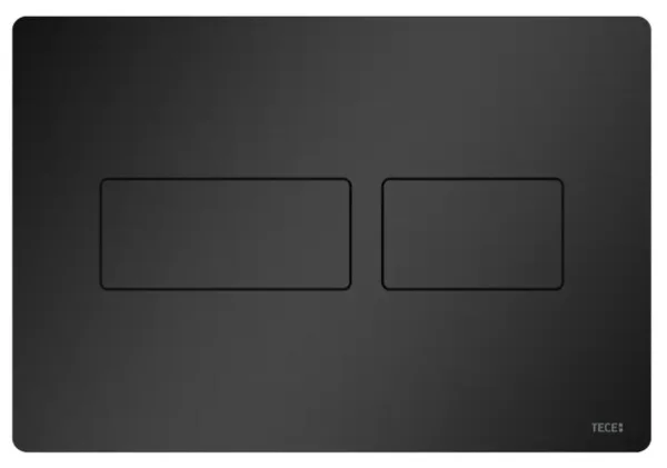 Tecesolid Toilet Flush Plate, Matt Black