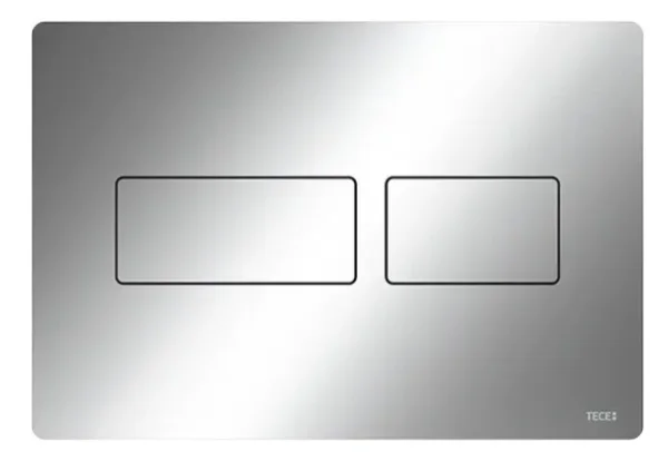 Tecesolid Toilet Flush Plate, Bright Chrome