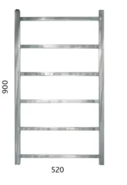 Jis Brunswick 900/520 900 X 520mm Radiator For Central Heating Satin Stainless Steel product image - Image 2