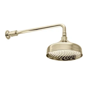 Booth & Co. 200mm Shower Head And Arm Nickel