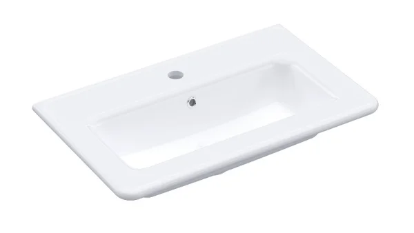 Hib Dulson 60x38cm Ceramic Furniture Basin White