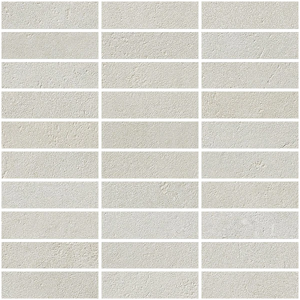 European Tiles Concrete White Brick Pattern Wall & Floor Tile Matt 30x30cm