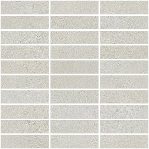 European Tiles Concrete White Brick Pattern Wall & Floor Tile Matt 30x30cm