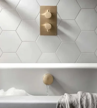 Crosswater Mpro 2 Handle Trimset (must Be Paired With Wlbp25x3r+) Brushed Brass detail view - Image 2