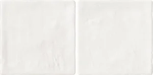 European Tiles Manual Milky White Matt Porcelain Wall & Floor Tile 10x20cm
