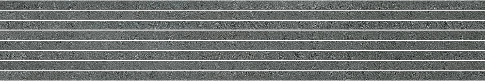 European Tiles Concrete Dark Grey Matt Wall & Floor Thin Strip 6mm Tile 20x120cm