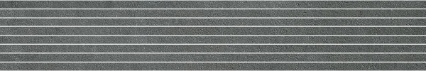 European Tiles Concrete Dark Grey Matt Wall & Floor Thin Strip 6mm Tile 20x120cm