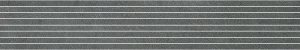 European Tiles Concrete Dark Grey Matt Wall & Floor Thin Strip 6mm Tile 20x120cm