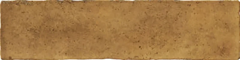 European Tiles Apollo Mustard Porcelain Glossy Wall & Floor Tile 7x28cm detail view - Image 2