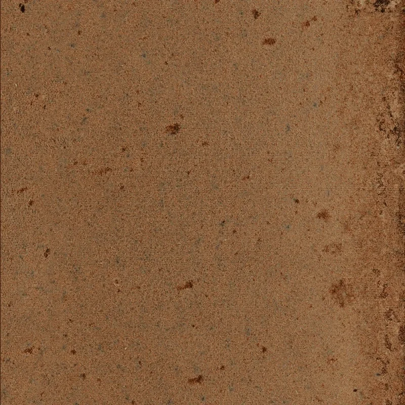 European Tiles Artisan Ocre Porcelain Matt Wall & Floor Tile 10x10cm detail view - Image 3