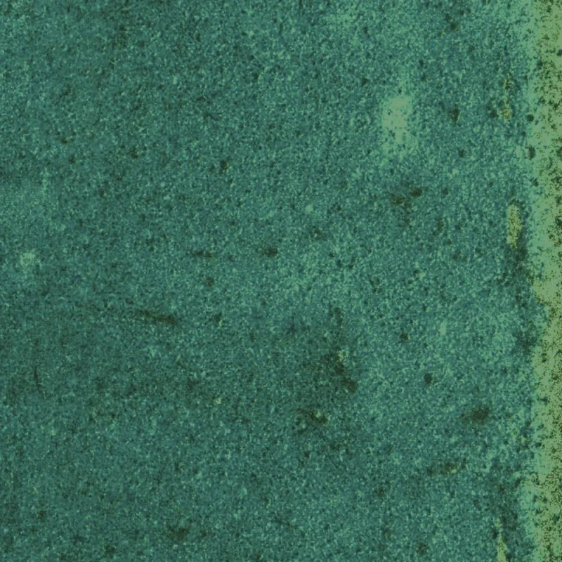 European Tiles Artisan Olive Porcelain Matt Wall & Floor Tile 10x10cm detail view - Image 3