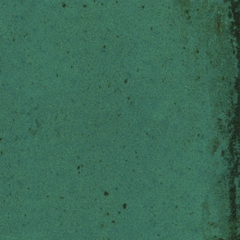 European Tiles Artisan Olive Porcelain Matt Wall & Floor Tile 10x10cm detail view - Image 5