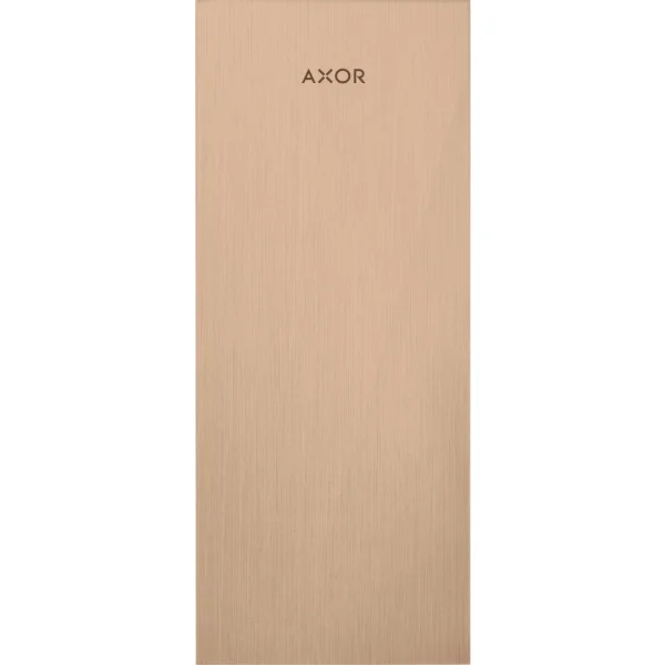 Axor Myedition Plate 245 Metal Chrome Brushed Red Gold