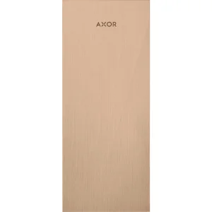 Axor Myedition Plate 245 Metal Chrome Brushed Red Gold