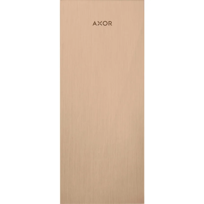Axor Myedition Plate 245 Metal Chrome Brushed Red Gold product image - Image 1
