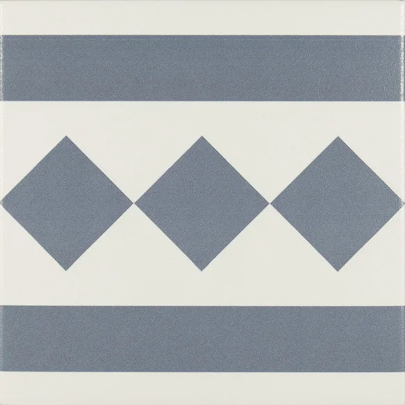 European Tiles Avantegarde Azul 002 20X20 Matt Ceramic  Tile