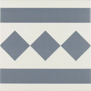 European Tiles Avantegarde Azul 002 20X20 Matt Ceramic  Tile