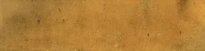 European Tiles Tokio Waikiki Mustard Plain Textured Porcelain Glossy Wall Tile 7.5 X 30cm