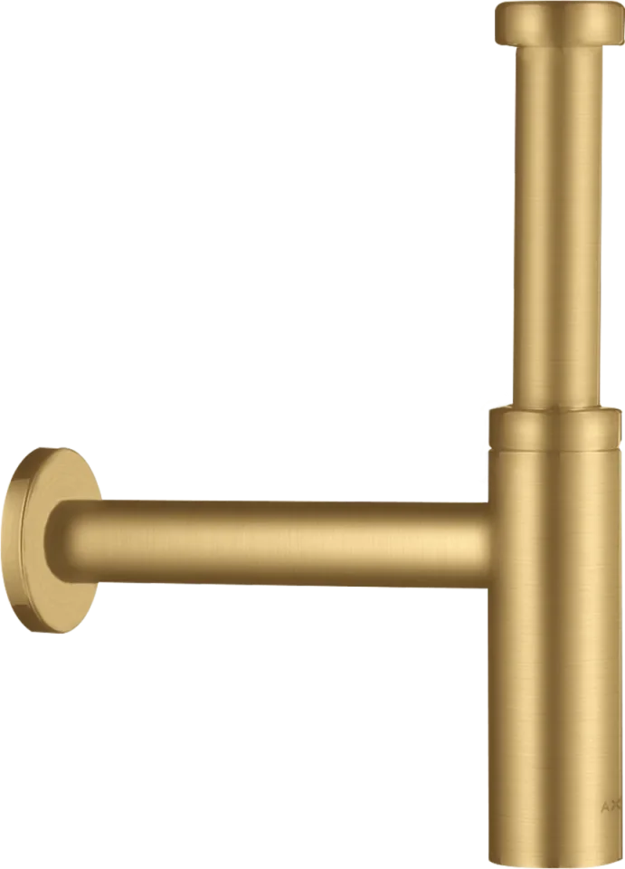 Axor Bottle Trap 11/4" Flowstar S Brushed Gold Optic product image - Image 1