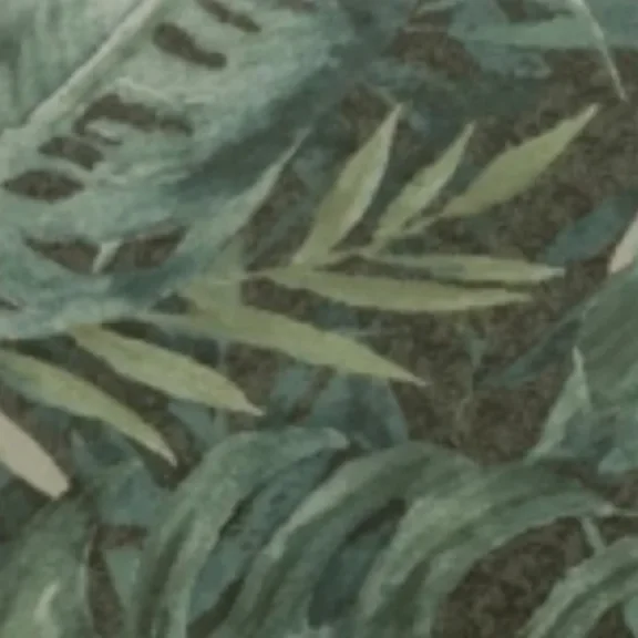 European Tiles Floral Porcelain Wall & Floor Matt Tile Eucalyptus 15x15cm detail view - Image 3