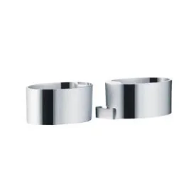 Hansgrohe Raindance Cassetta Soap Dish Chrome detail view - Image 2