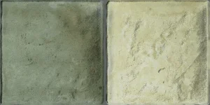 European Tiles Island Leaf Green Porcelain Matt Tile 10x20cm