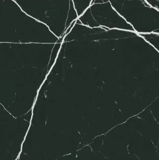 Sj Fraser Classic Marbles Black Marquina Porcelain Matt Floor & Wall Tile 30x30cm product image - Image 1