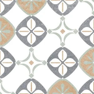 European Tiles Cosmopolitan Lyon Wall & Floor Tile Porcelain Matt 15x15cm