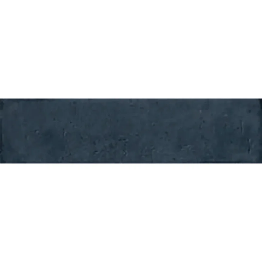 European Tiles Apollo Blue Porcelain Glossy Wall & Floor Tile 6x25cm product image - Image 1