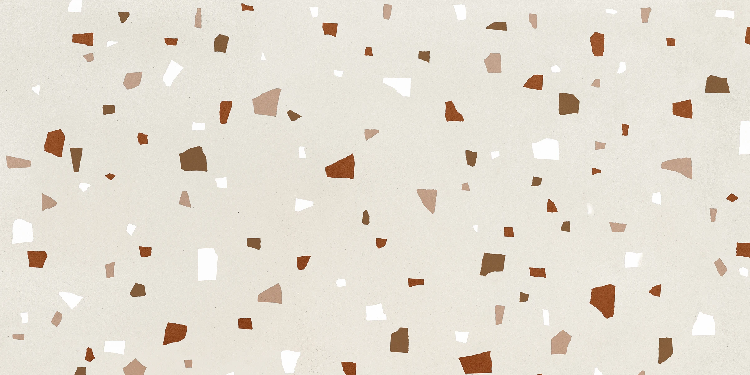 European Tiles Nurture Ivory Shard Matt Wall & Floor Tile 120x60cm