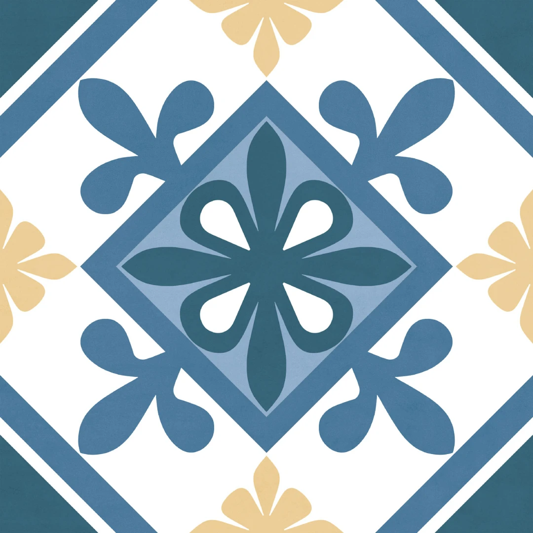 European Tiles Mediterraneo Ibiza Matt Floor & Wall Tile 20x20cm