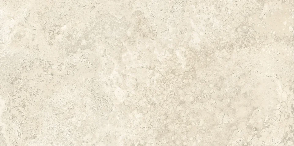 European Tiles Travertino White Cross Cut Matt Wall & Floor Tile 30x60cm detail view - Image 4