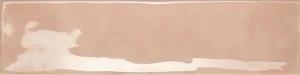 European Tiles Earth Rosebud Wall & Floor Tile Porcelain Gloss 7.5x30cm