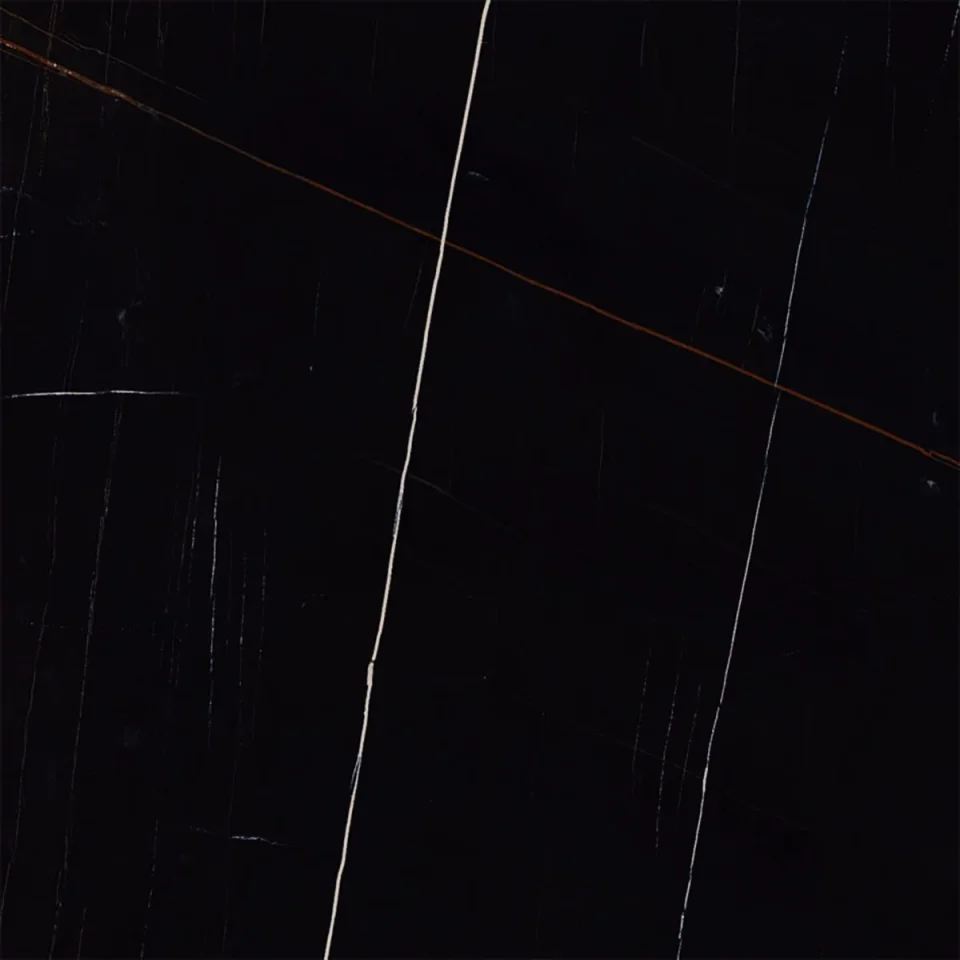 European Tiles Marmo SAHARA NOIR 60 X 60 Rectified Matte Tile detail view - Image 10