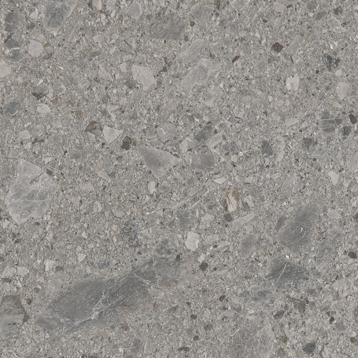 European Tiles Terrazzo GREY 60 X 60 Rectified Matte Tile