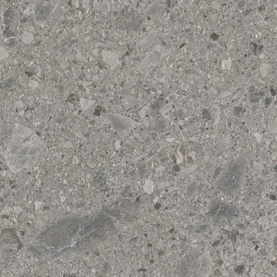 European Tiles Terrazzo GREY 60 X 60 Rectified Matte Tile detail view - Image 7