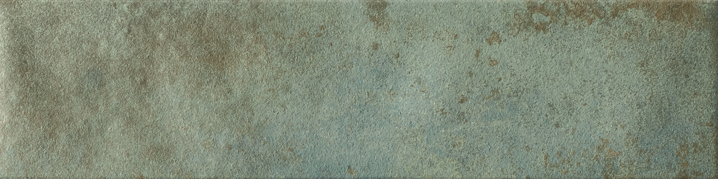 European Tiles Fuego Verde Rame 6 X 24 Matte Tile