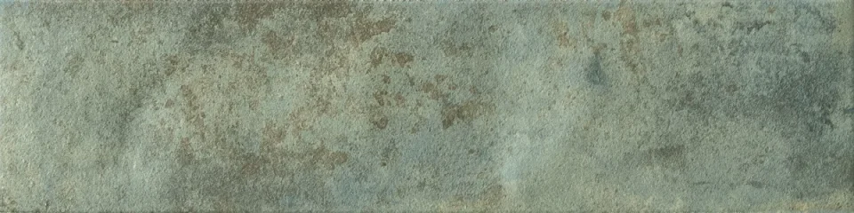 European Tiles Fuego Verde Rame 6 X 24 Matte Tile detail view - Image 2