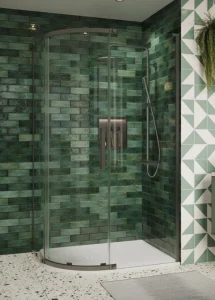 Crosswater Asura 8mm Quadrant Door 1200 X 900 Slate