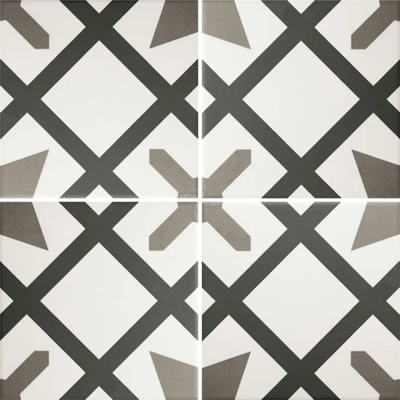 European Tiles Charme Patterned Floor Tile 20x20cm  product image - Image 1
