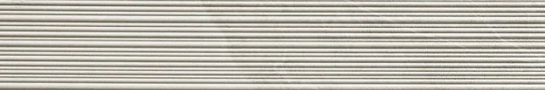 European Tiles Slate Stone SNOW RIBBED 10 X 60 Rectified Matte Tile