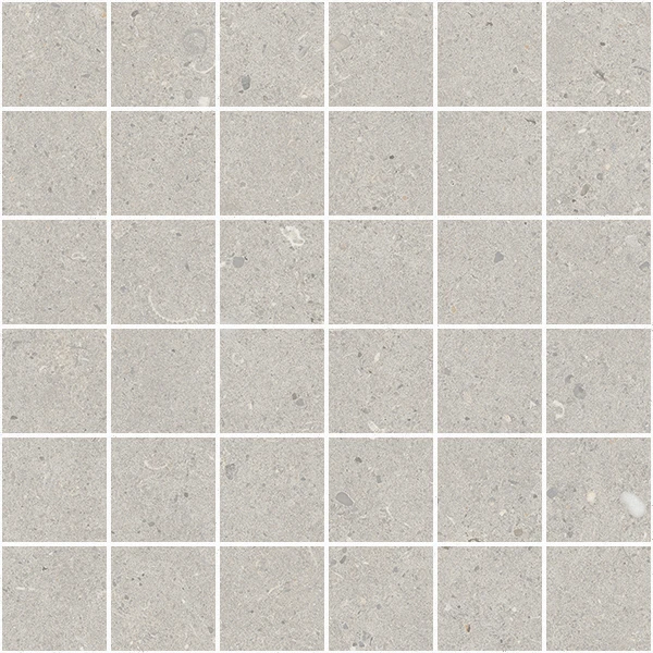 European Tiles Stone Grain GREY MOSAIC 30 X 30 Tile