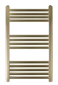 Just Taps Vos Radiator Brushed Brass 800 X 500