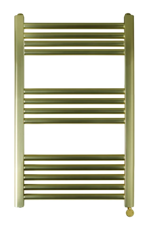Just Taps Vos Electric Towel Radiator With Thermostat Heating Element 800x500mm product image - Image 1