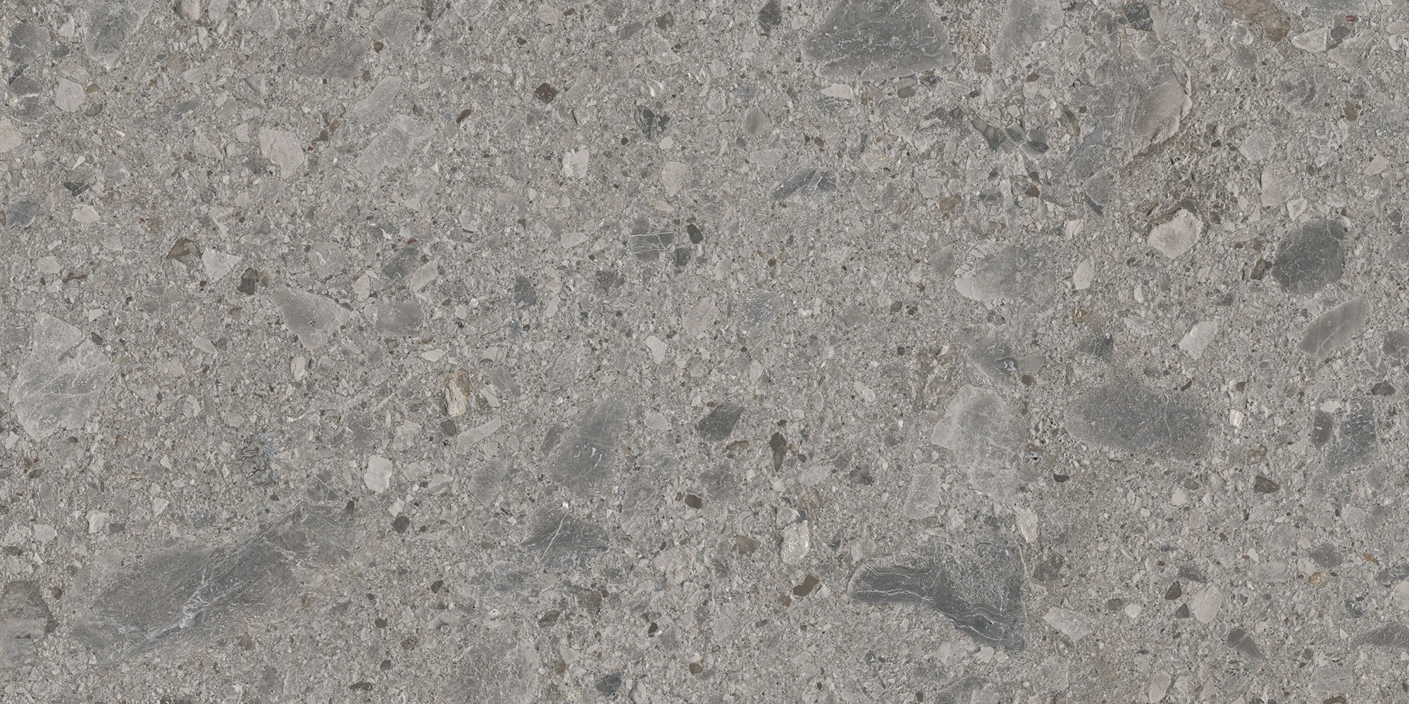 European Tiles Terrazzo GREY 120 X 60 Rectified Matte Tile